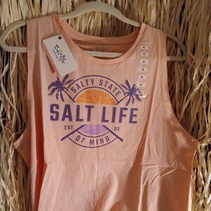 NWT Salt Life muscle crop T shirt